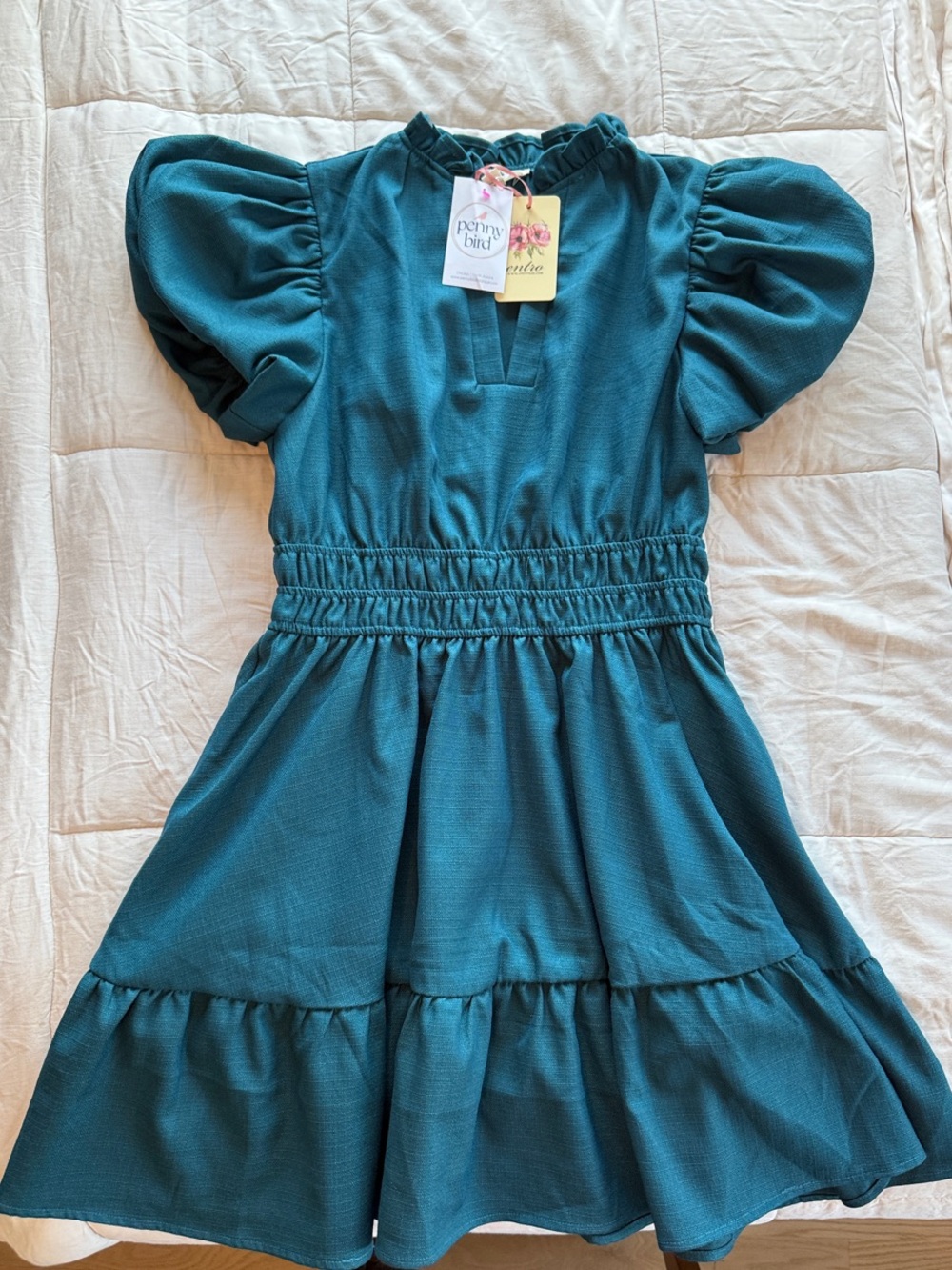 The Margo Teal Dress